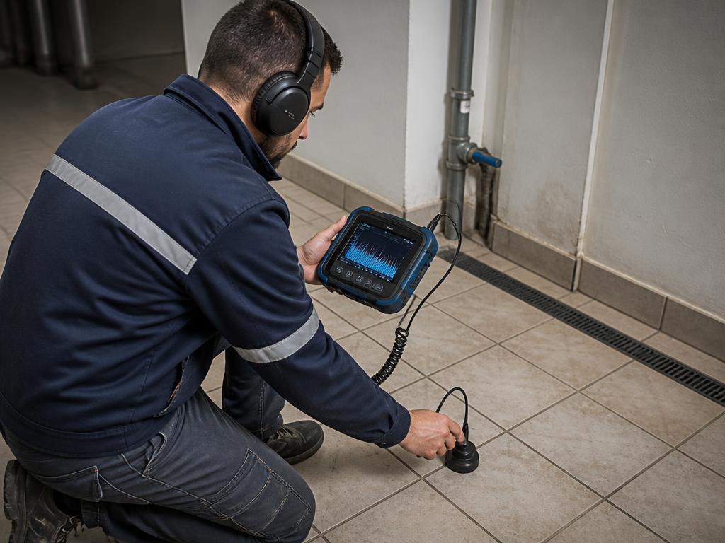 Detector de fugas de agua